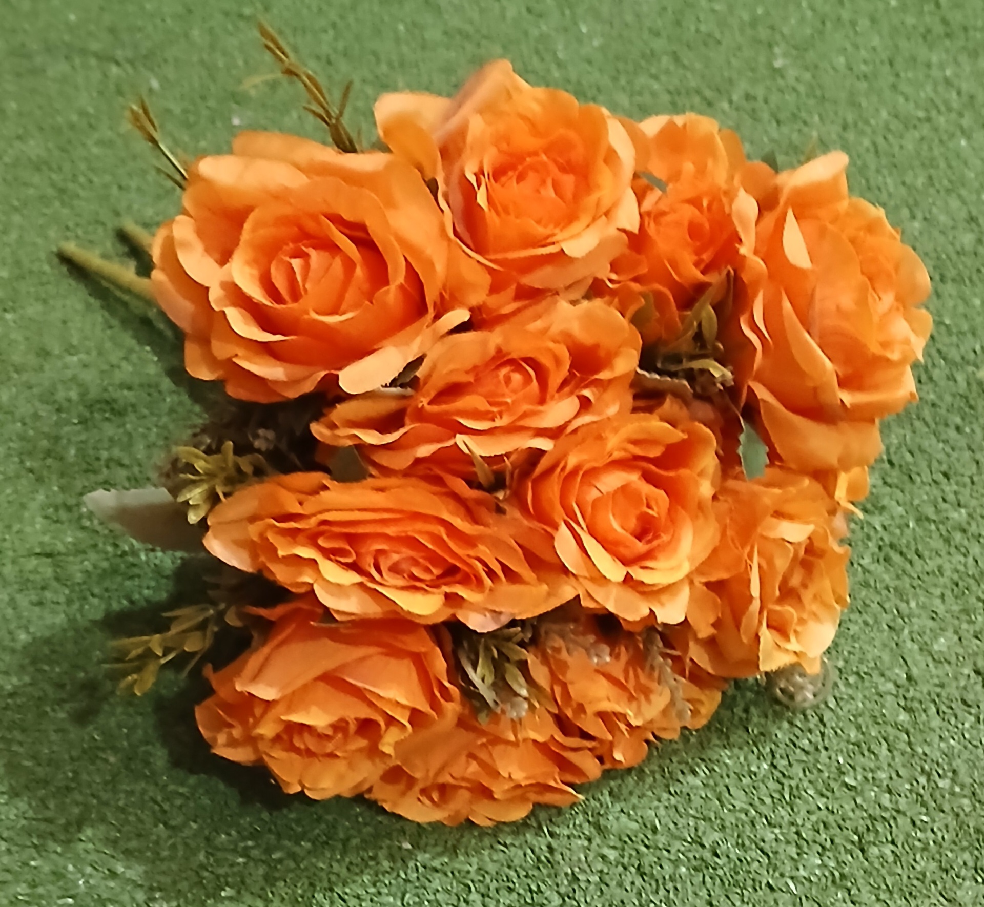 Dark Orange Flowers