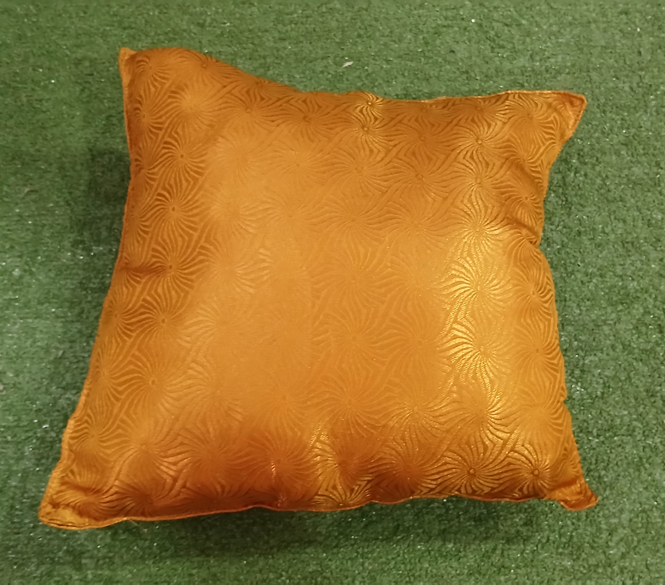 Mehendi Cushions Mustard Yellow