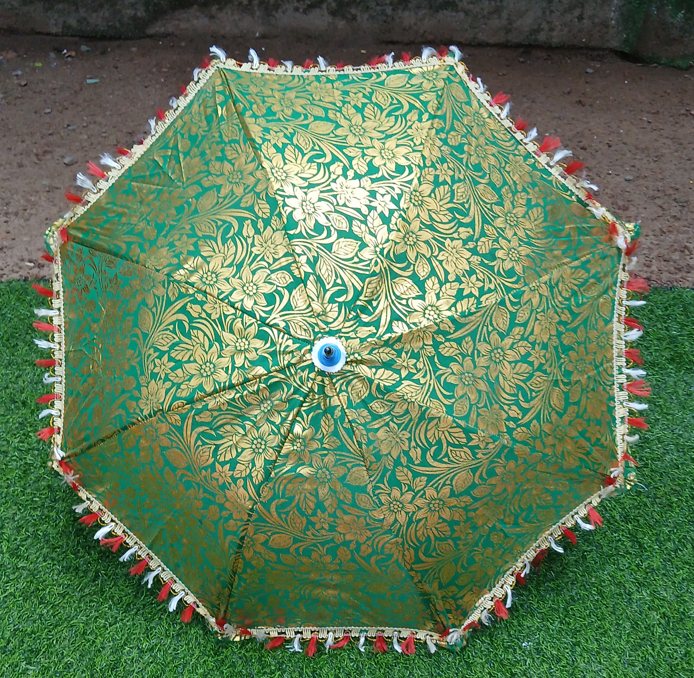 Mehendi Umbrella Green