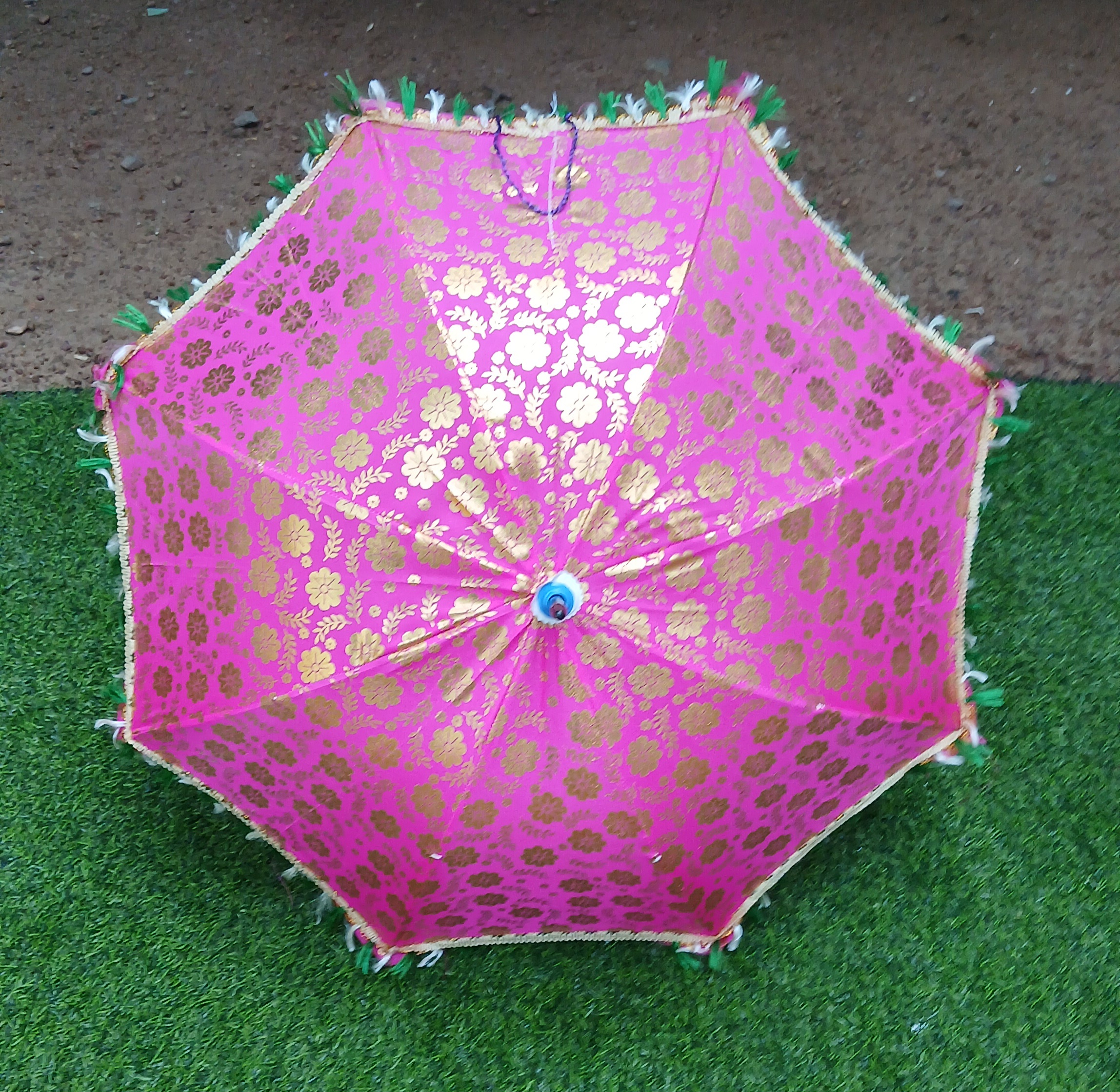 Mehendi Umbrella Pink