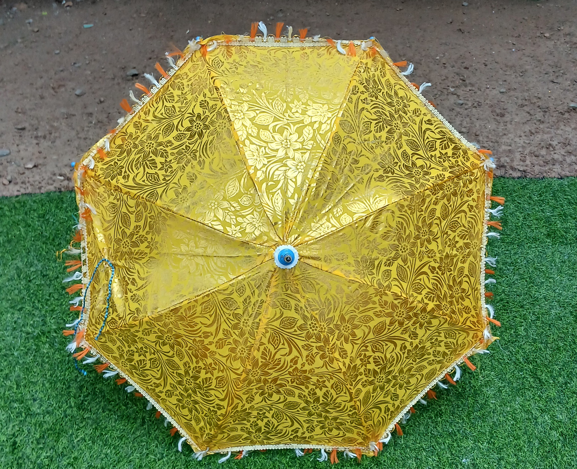 Mehendi Umbrella Yellow