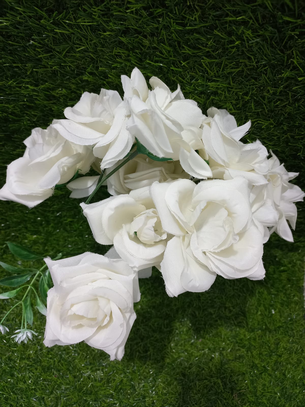 White roses- flowers