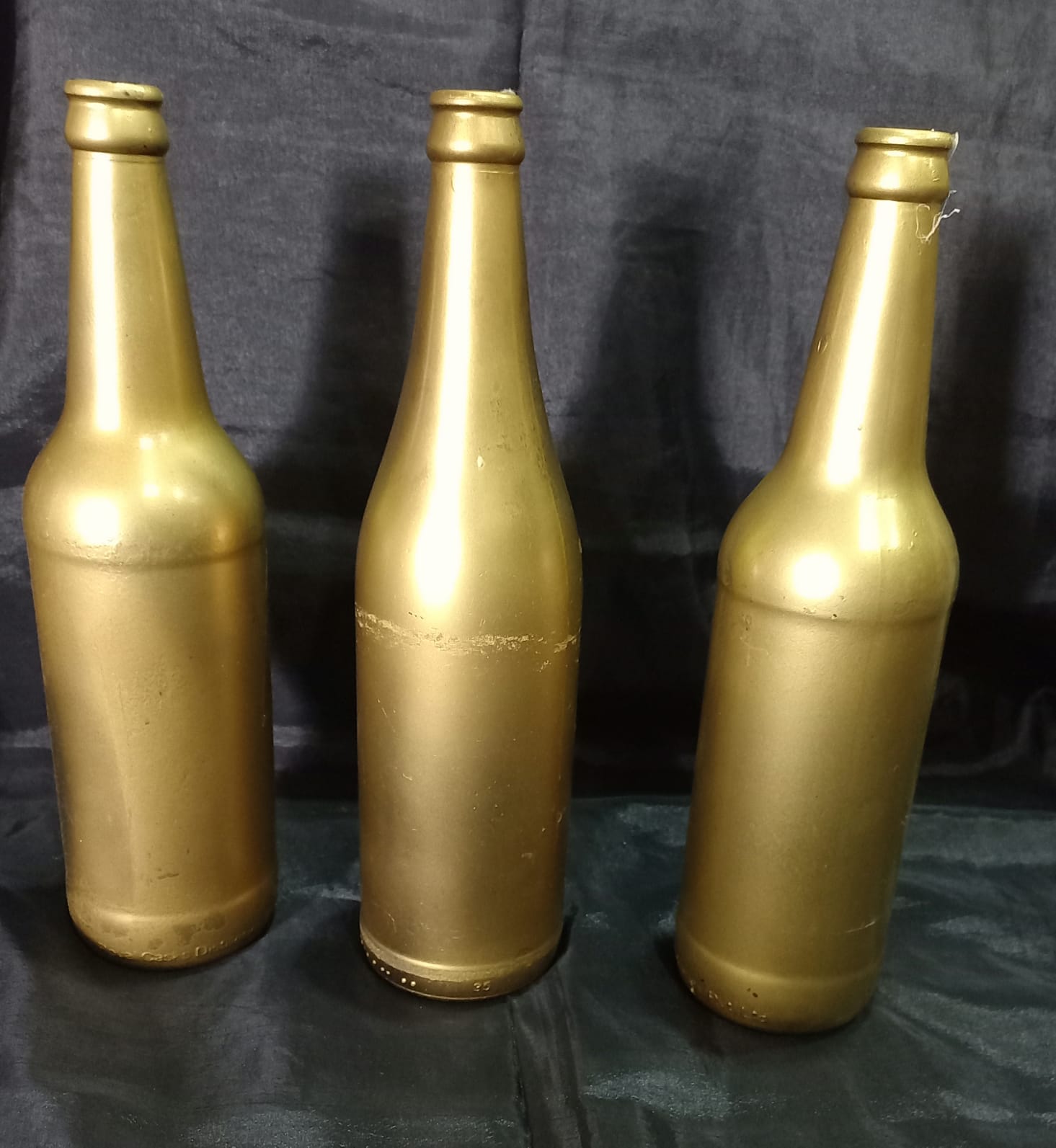 Plain Gold bottles