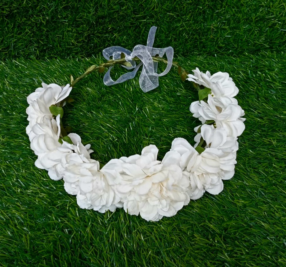 Floral Crown- White