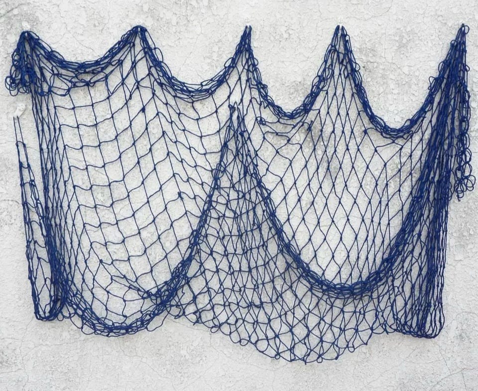 Fish net Blue