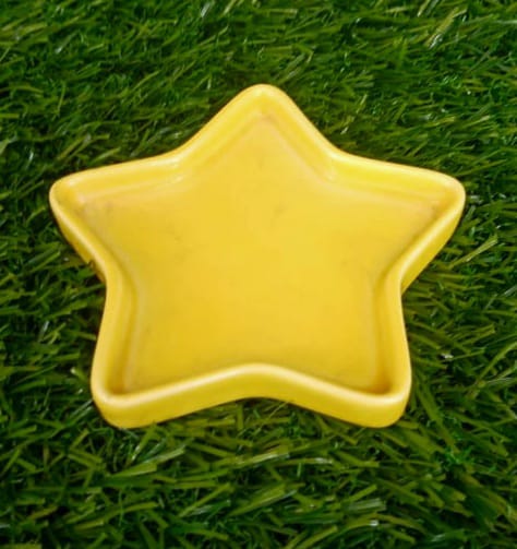 Star ceramic mini yellow