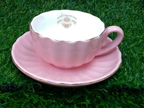 Teacup & Saucer Pink