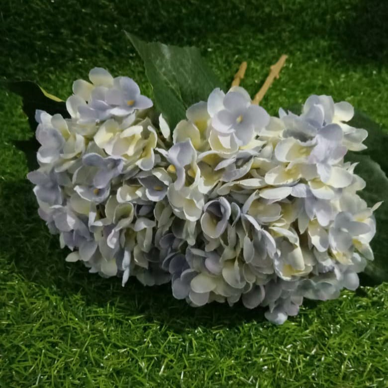 Blue Hydrangea Flower Design2