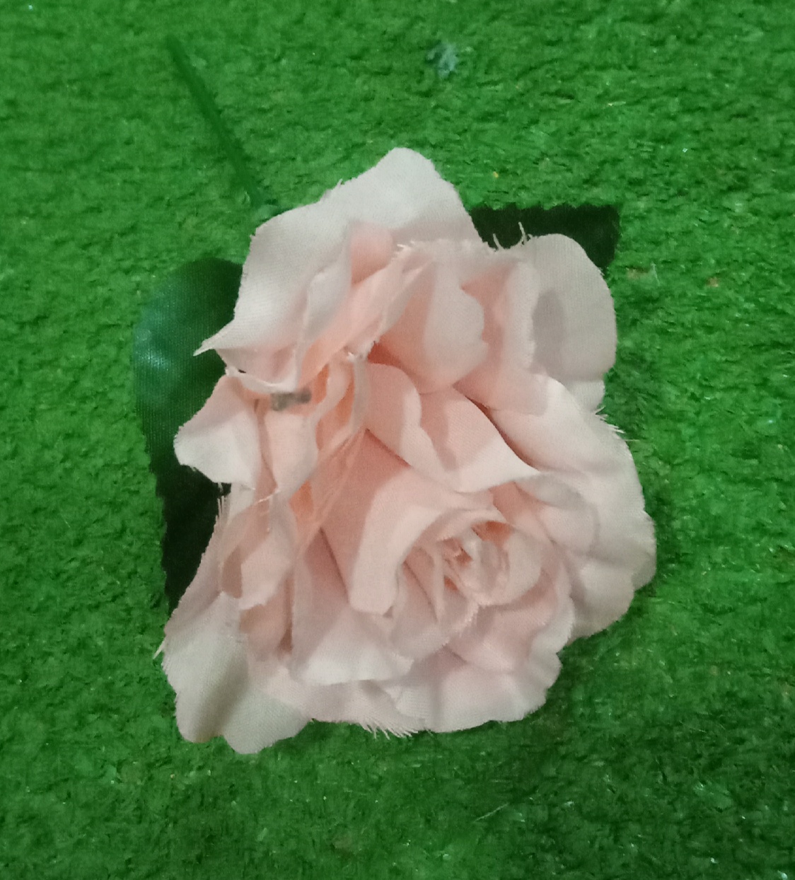 Single Rose Dark Peach Flower