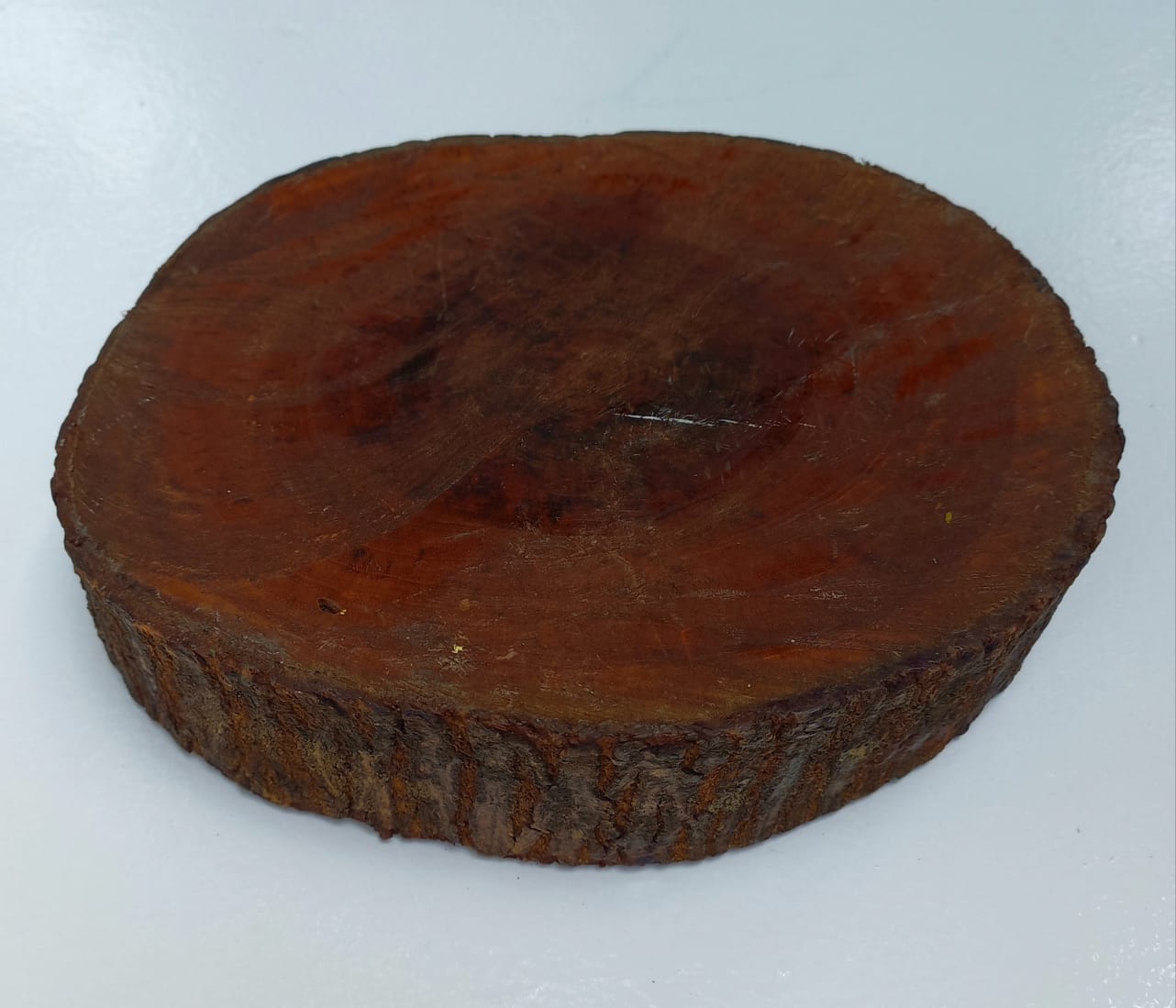 log 8-9 inch slice Dark colour