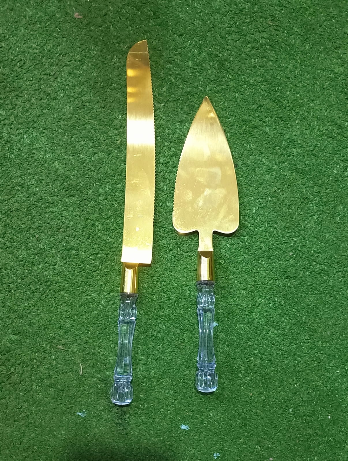 Knife Set Gold