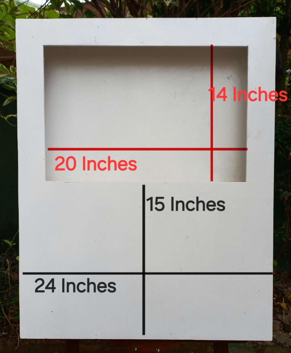 Full Height : 30 Inches
Full Width : 24 Inches