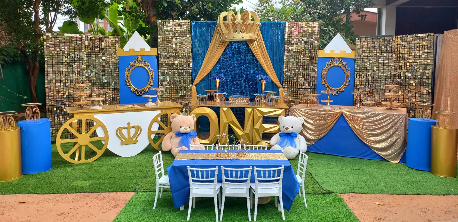 Royal Theme / Gold / Royal Blue SetUp 09