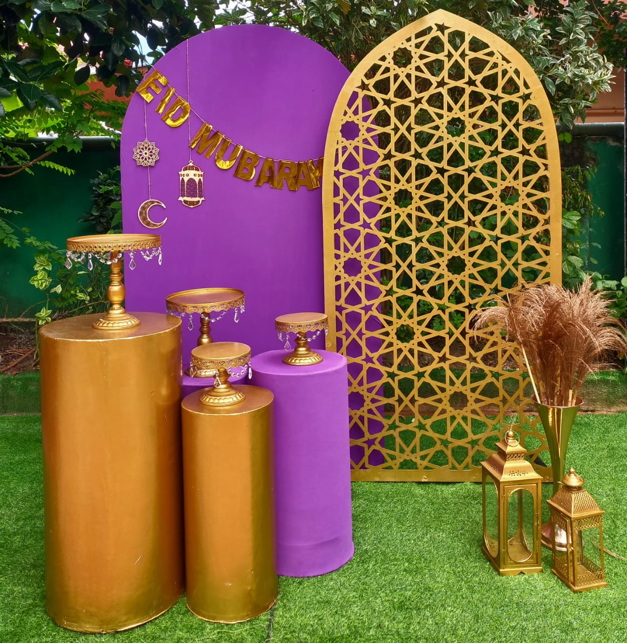 Eid SetUp 16  / Purple / Gold